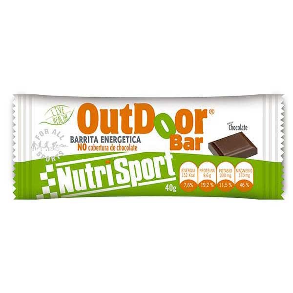 [해외]NUTRISPORT Outdoor 20 단위 초콜릿 에너지 바 상자 14613416 Multicolor