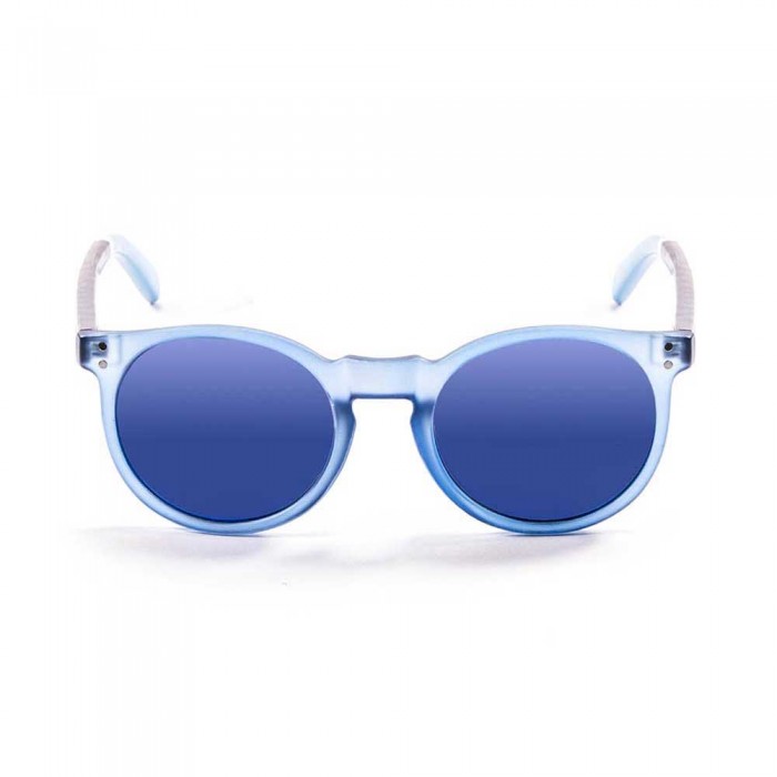 [해외]OCEAN SUNGLASSES Lizard Wood 편광 선글라스 14136178909 Brown / Blue Transparent / Blue / White / Blue