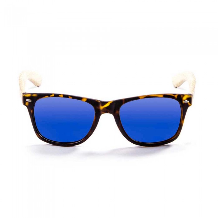 [해외]OCEAN SUNGLASSES Beach Wood 편광 선글라스 14136178931 Demy Brown / Blue