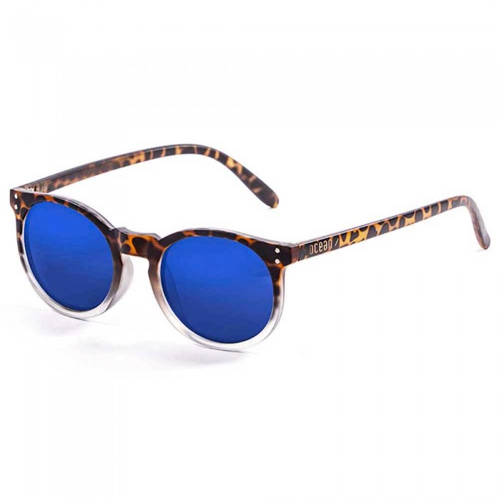 [해외]OCEAN SUNGLASSES Lizard 편광 선글라스 14136179164 Demy Brown Up / Blue