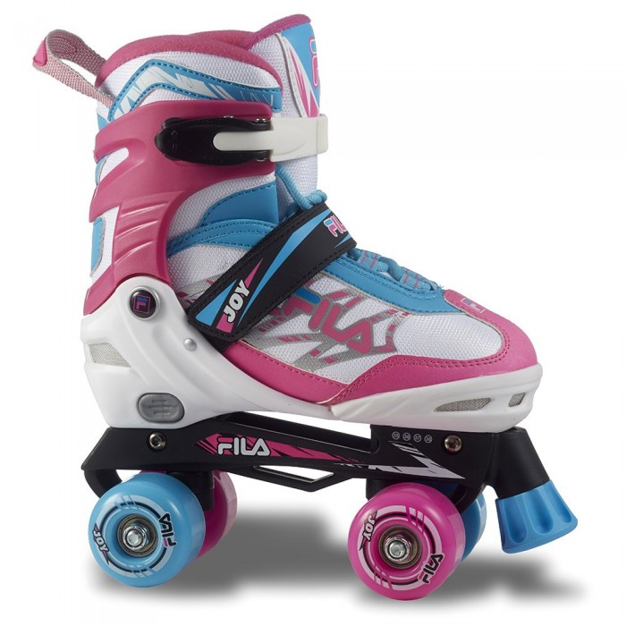 [해외]휠라 SKATE 롤러 스케이트 Joy Girl 14137030079 White / Pink / Lightblue