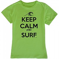 [해외]KRUSKIS Keep Calm And Surf 반팔 티셔츠 14135920240 Light Green