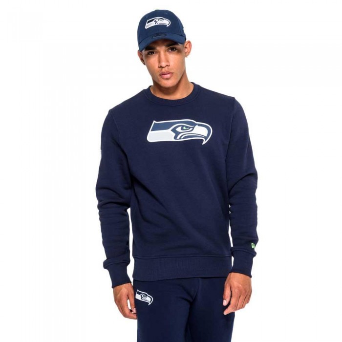 [해외]뉴에라 Seattle Seahawks 팀 Logo 스웨트셔츠 136601033 Oceanside Blue