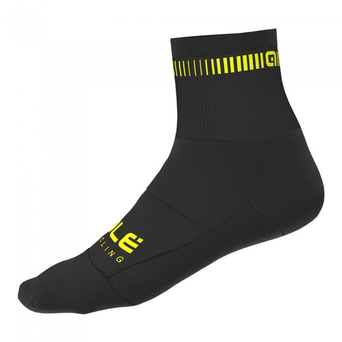 [해외]ALE Logo 8 양말 1137023628 Black / Fluo Yellow