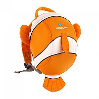 [해외]리틀라이프 Clownfish Animal 2L 배낭 4136282673 Orange / White