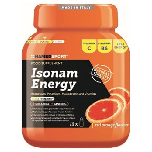 [해외]NAMED SPORT 오렌지 파우더 Isonam Energy 480g 1137002515 Orange