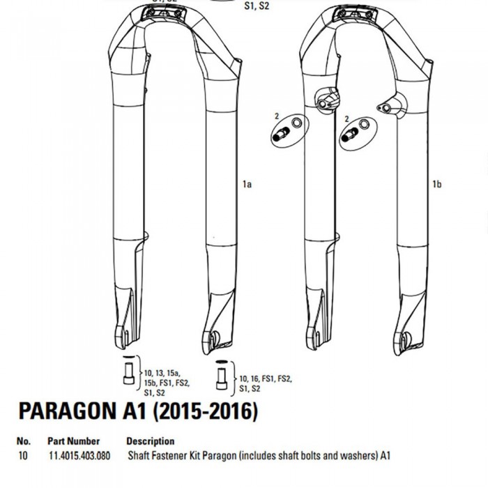 [해외]락샥 나사 키트 닫기 Paragon 1137117150 Black