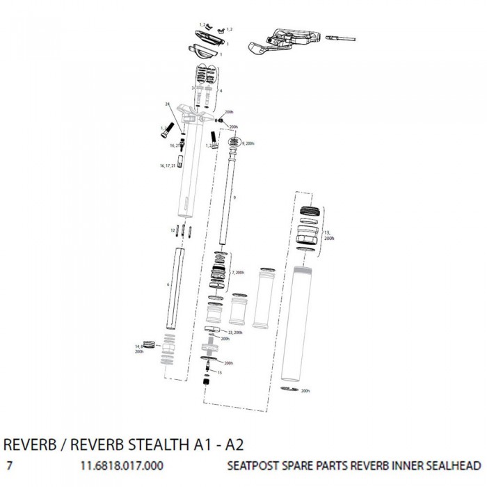 [해외]락샥 Reverb Inner 물개 머리 1137142390 Black