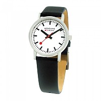 [해외]몬데인 SBB Classic 시계 136506631 White / Black Leather / Brushed