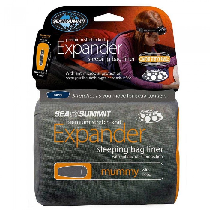 [해외]씨투써밋 후드 시트 포함 Expander Mummy 4135951343 Navy