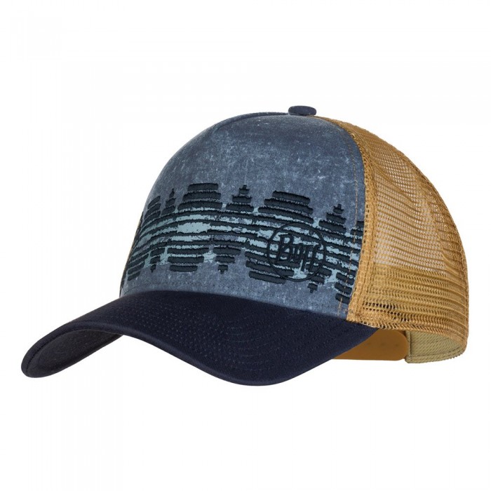 [해외]버프 ? Lifestyle Trucker Patterned 모자 4137091685 Tzom Stone Blue