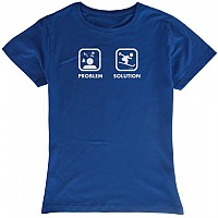 [해외]KRUSKIS 프로blem 솔루션 스키 반팔 티셔츠 4136696470 Royal Blue