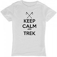 [해외]KRUSKIS Keep Calm And Trek 반팔 티셔츠 4136696483 White