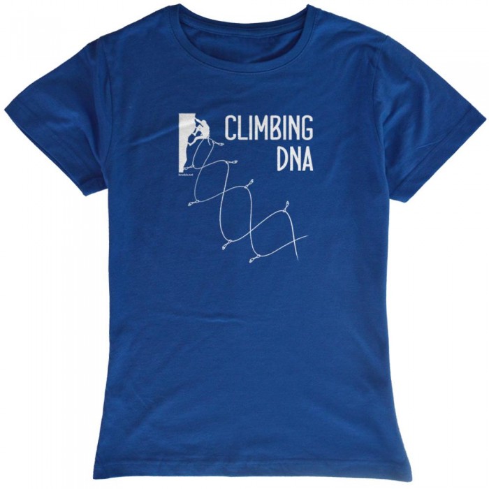 [해외]KRUSKIS Climbing DNA 반팔 티셔츠 4136887467 Royal Blue