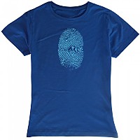 [해외]KRUSKIS Mountain Fingerprint 반팔 티셔츠 4137039730 Royal Blue