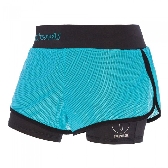 [해외]트랑고월드 반바지 바지 Filia 4136684979 Turquoise / Black