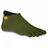 [해외]비브람 FIVEFINGERS Athletic No-Show 양말 4137107614 Military Green