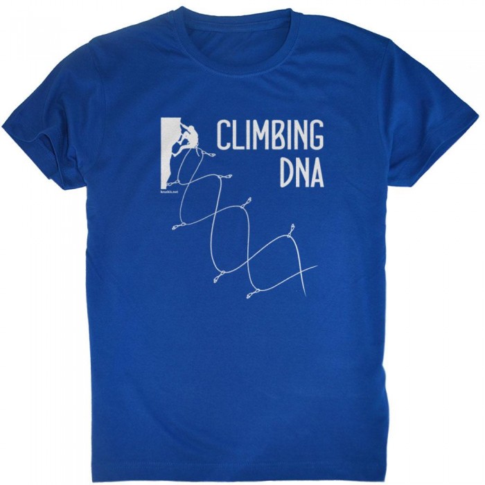[해외]KRUSKIS Climbing DNA 반팔 티셔츠 4136887466 Royal Blue