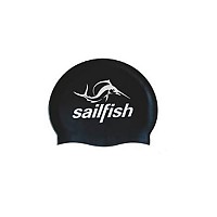 [해외]SAILFISH 수영 모자 Silicone 6555029 Black