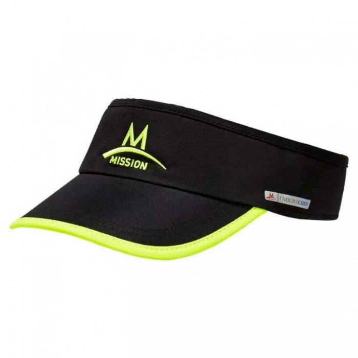 [해외]MISSION Cooling 바이저 6135977165 Black / High Vis Green