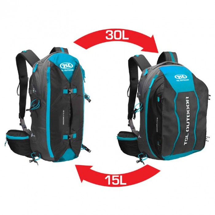 [해외]TSL OUTDOOR 배낭 드래곤fly 15/30L 5136240007 Black / Blue