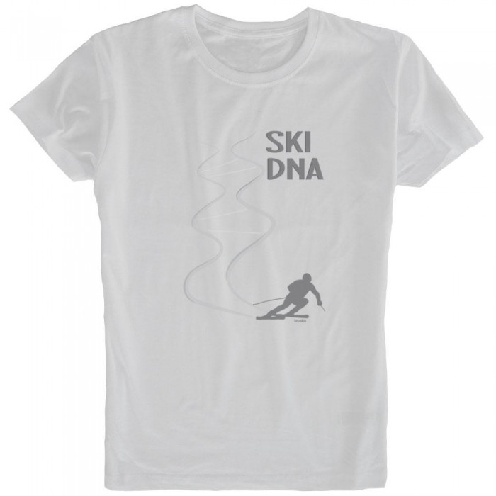 [해외]KRUSKIS 반팔 티셔츠 스키 DNA 5136634193 White