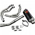 [해외]아크라포빅 머플러 풀 라인 시스템 Exhaust Racing Stainless Steel&Carbon ZX6R 09-19 Ref:S-K6R11-RC 9137139753 Black / Silver