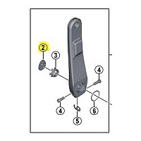 [해외]시마노 나사 Crank Arm Fixing Bolt VU00025 FC-R9100-P External 1136935783 Grey