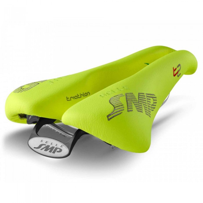 [해외]셀레 SMP T2 Carbon 자전거 안장 1137301904 Yellow Fluor