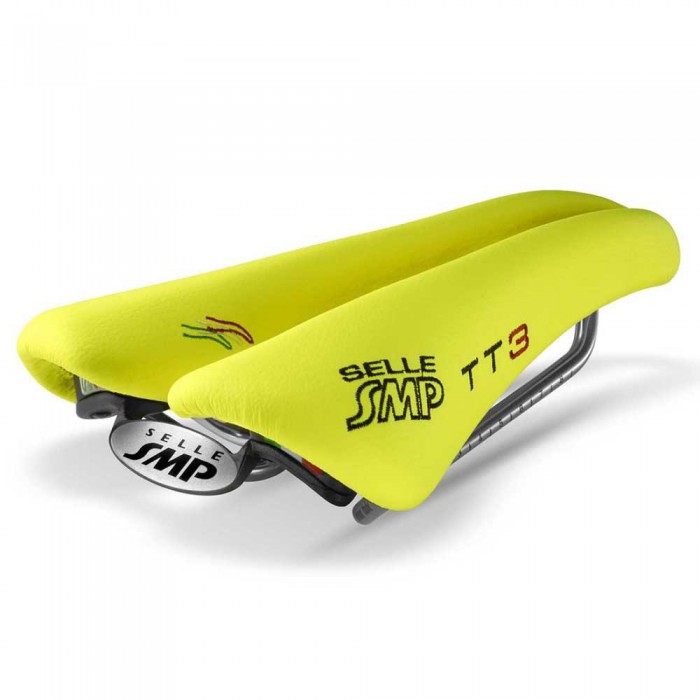 [해외]셀레 SMP TT3 Carbon 자전거 안장 1137301910 Yellow Fluor