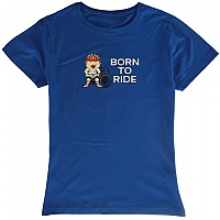 [해외]KRUSKIS Born To Ride 반팔 티셔츠 1137313079 Royal Blue