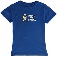 [해외]KRUSKIS Born To Apnea 반팔 티셔츠 10137313059 Royal Blue