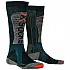 [해외]X-SOCKS 양말 스키 Energizer LT 4.0 5137215235 Petrol / Stone Grey Melange