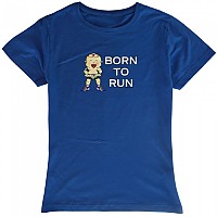 [해외]KRUSKIS Born To Run 반팔 티셔츠 6137313069 Royal Blue
