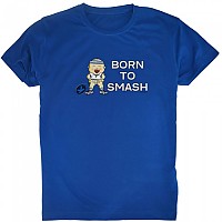 [해외]KRUSKIS Born To Smash 반팔 티셔츠 12137313082 Royal Blue