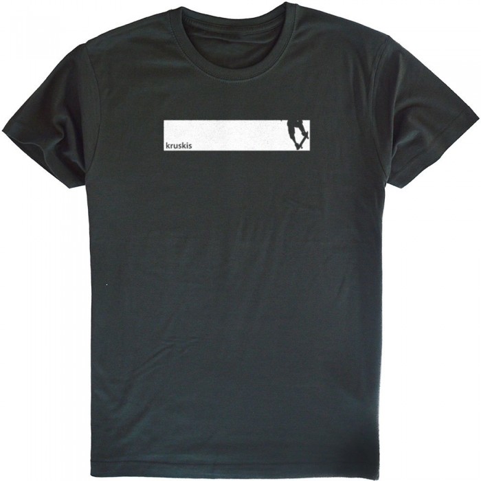 [해외]KRUSKIS Skate 프레임 숏 슬리브 T-shirt 반팔 티셔츠 14137332722 Dark Grey