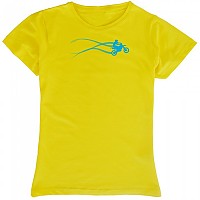 [해외]KRUSKIS Off 로드 Estella 반팔 티셔츠 9137332800 Yellow