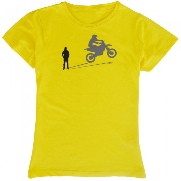 [해외]KRUSKIS Off 로드 Shadow 반팔 티셔츠 9137332905 Yellow