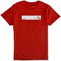 [해외]KRUSKIS Mountain 프레임 반팔 티셔츠 4137332658 Red