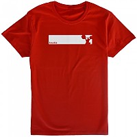 [해외]KRUSKIS Train 프레임 반팔 티셔츠 7137332718 Red