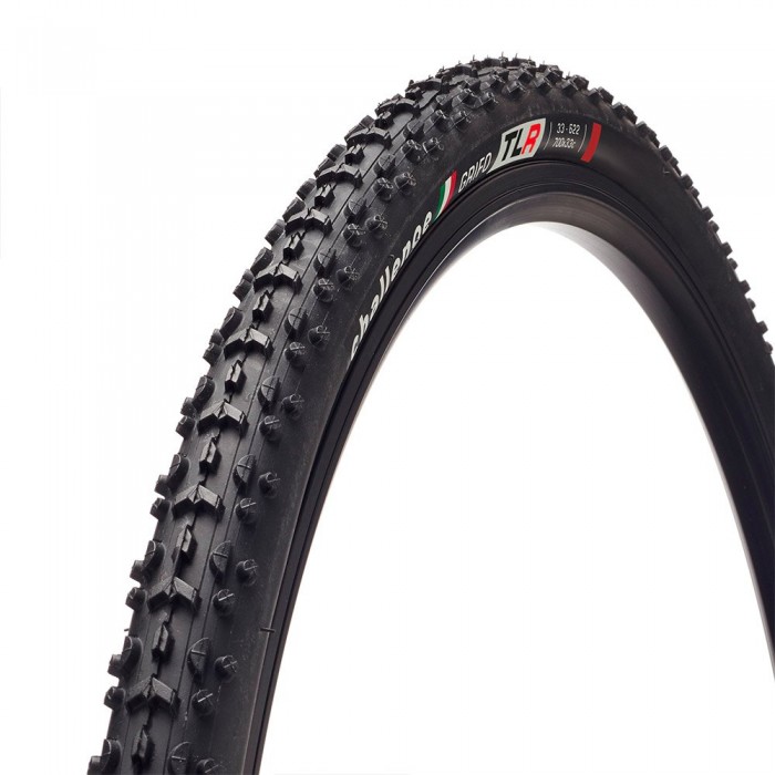 [해외]CHALLENGE Grifo Vulcanizado Tubeless 700C x 33 자갈 타이어 1137091237 Black