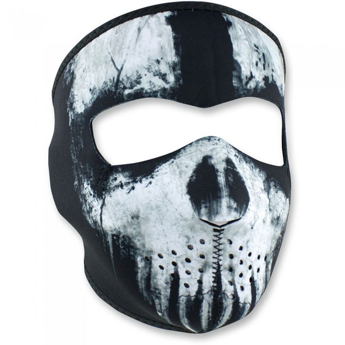 [해외]ZAN 헤드기어 마스크 Neoprene 9137336888 Ghost Skull