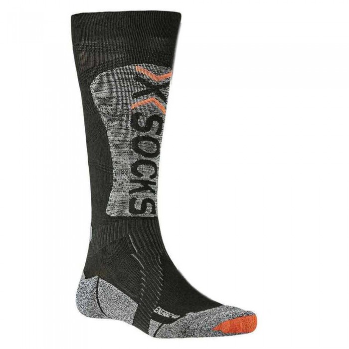 [해외]X-SOCKS 양말 스키 Energizer LT 4.0 5137215234 Black / Stone Grey Melange