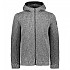 [해외]CMP Sportswear Fix 39M3687 후드가 달린 양털 4137372577 Grey Melange