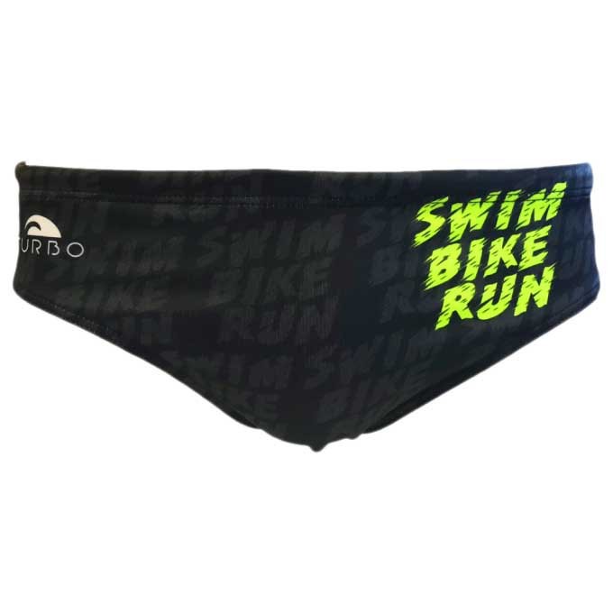 [해외]터보 Swim-Bike Run 수영복 브리프 6137029641 Black