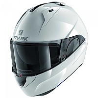 [해외]샤크 모듈러 헬멧 Evo ES Blank 9137370472 White / Azure