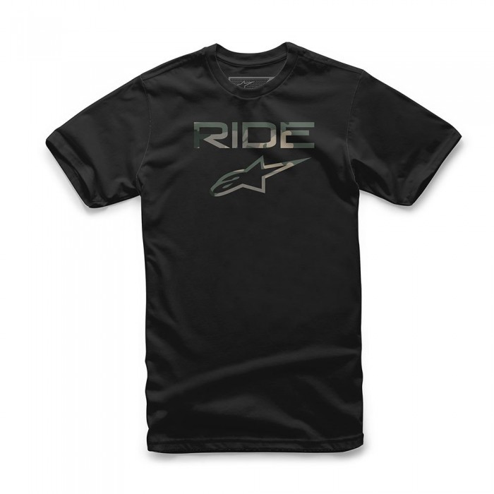 [해외]알파인스타 Ride 2.0 Camo 반팔 티셔츠 9137071684 Black