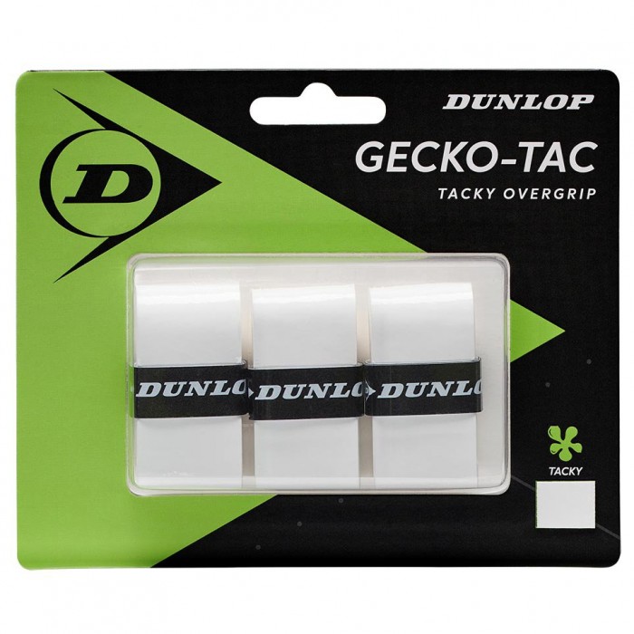 [해외]던롭 테니스 오버그립 Gecko-Tac 3 단위 12137396272 White