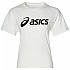 [해외]아식스 Big 로고 반팔 티셔츠 6137400373 Brilliant White / Performance Black