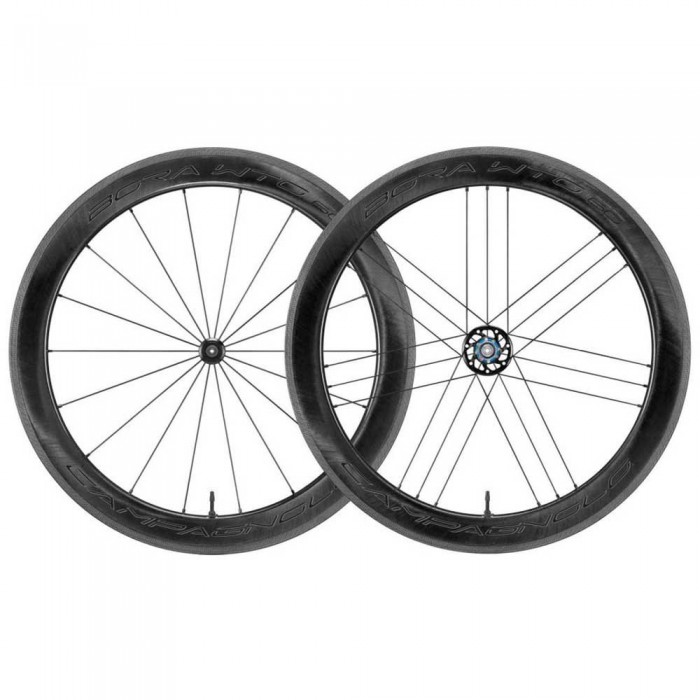 [해외]캄파놀로 Bora WTO 60 Dark Tubeless 도로용 휠 세트 1137404579 Black